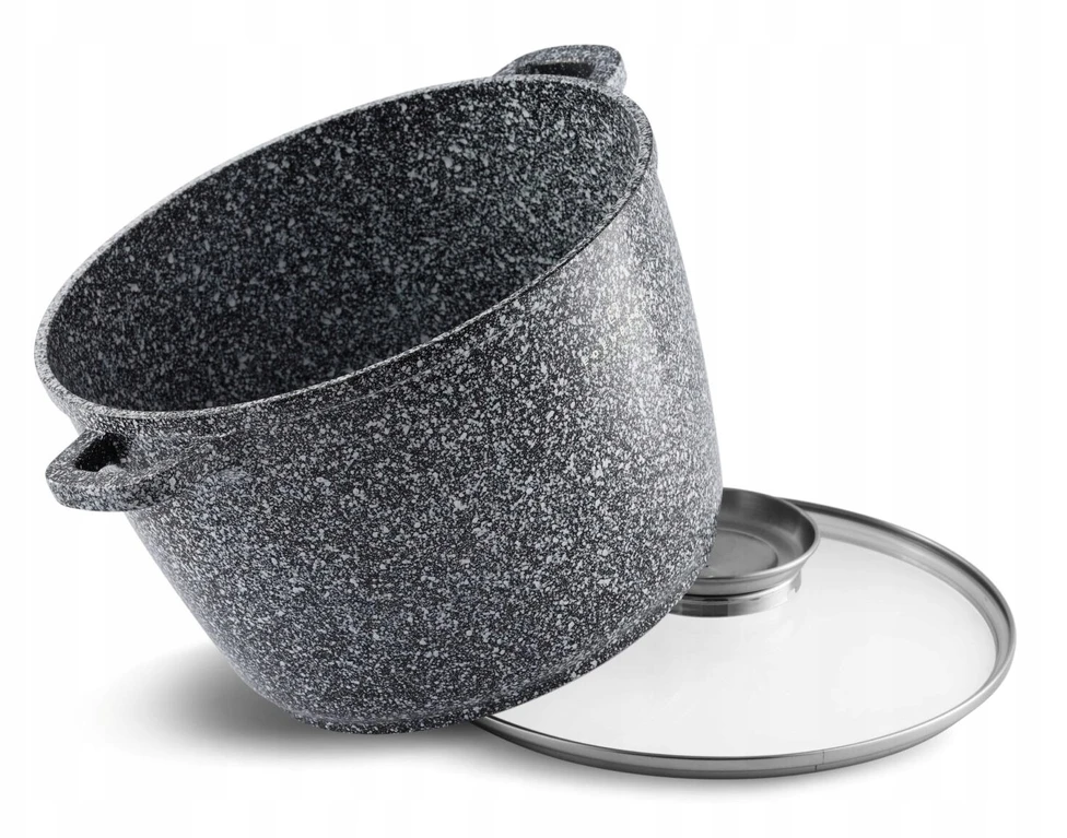 Edenberg GILIUS PUODAS 6,2 L 24 cm DIDELIS TRADICINIS MARMURO PUODAS DUJŲ ĮVEIDIMUI