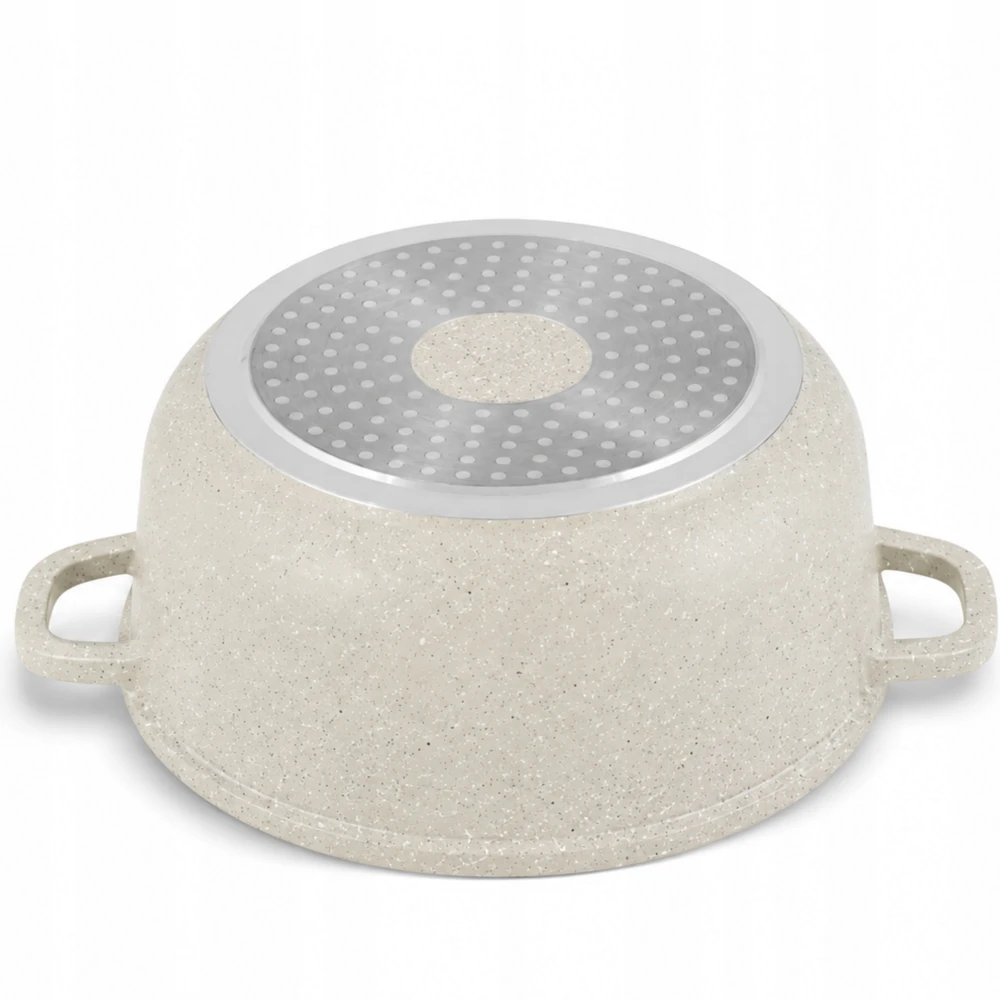 Edenberg MARMURINIS PUODAS 4,5L KEPIMO INDUKCIJA 24cm + LETENĖS 2 vnt.