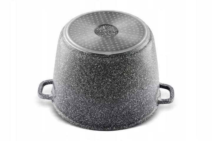 Edenberg Marmurinis puodas 4L 20cm Gilus puodas su dangteliu AROMA RANKENĖLĖ DUJŲ INDUKCIJA