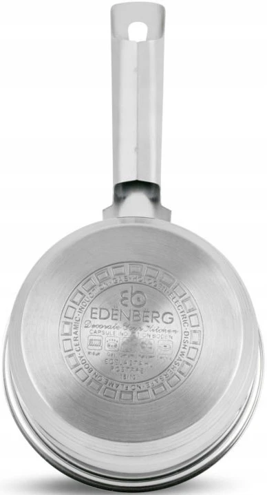 Edenberg Rondelis su dangčiu 1.5l/16cm, nerūdijančio plieno