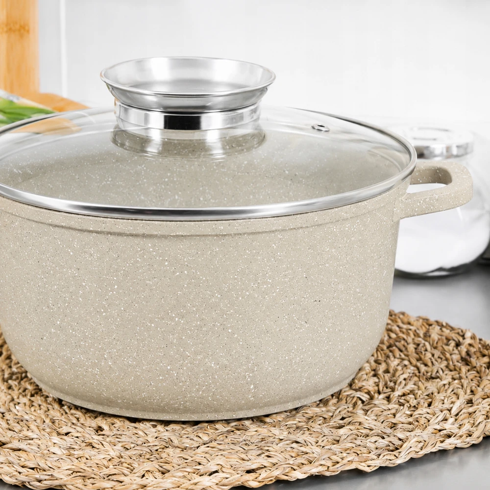 Edenberg tradicinis puodas KEPIMO PUODAS + SILIKONINIAI POPIAI 2,3 l