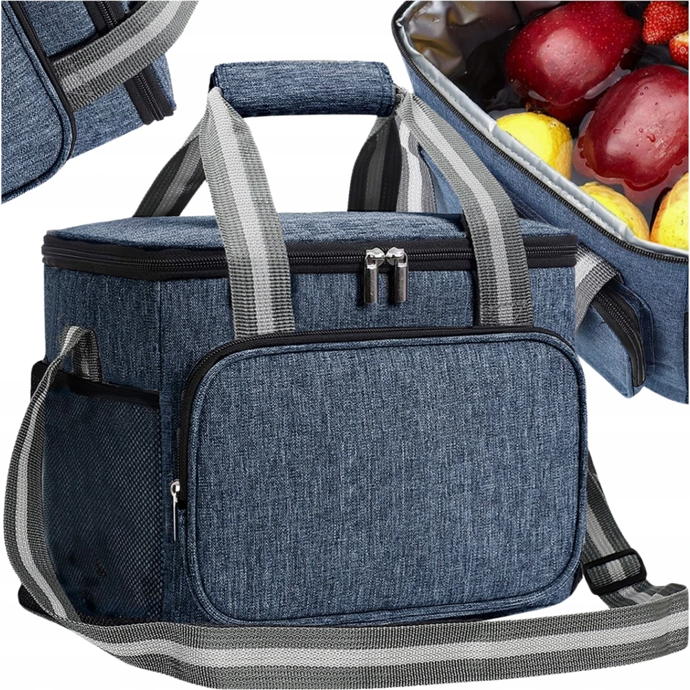 Edibazzar Termokrepšys Lunch box, mėlynas