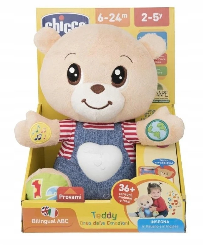 Edukacinis žaislas Chicco Feeling Bear 79470
