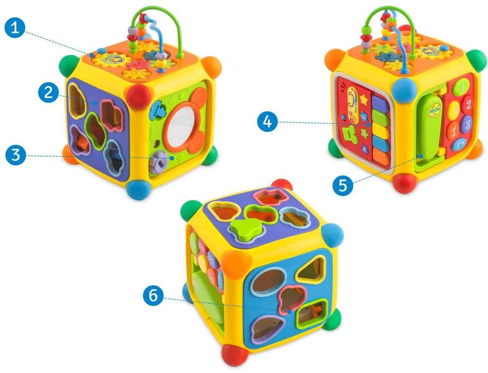 Edukacinis žaislinis kubas RK-747 Ricokids