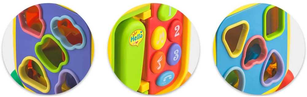 Edukacinis žaislinis kubas RK-747 Ricokids