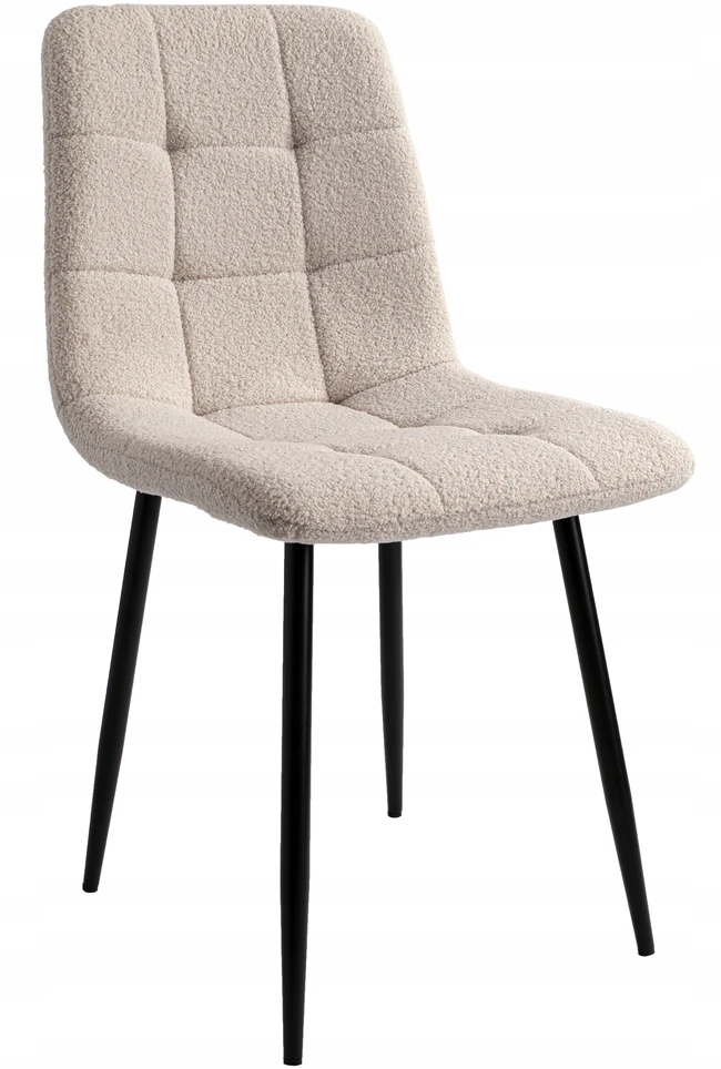 Ehokery BOUCLE DENVER TEDDY BEIGE LAMB MINŠTA KĖDĖ SVETAINEI