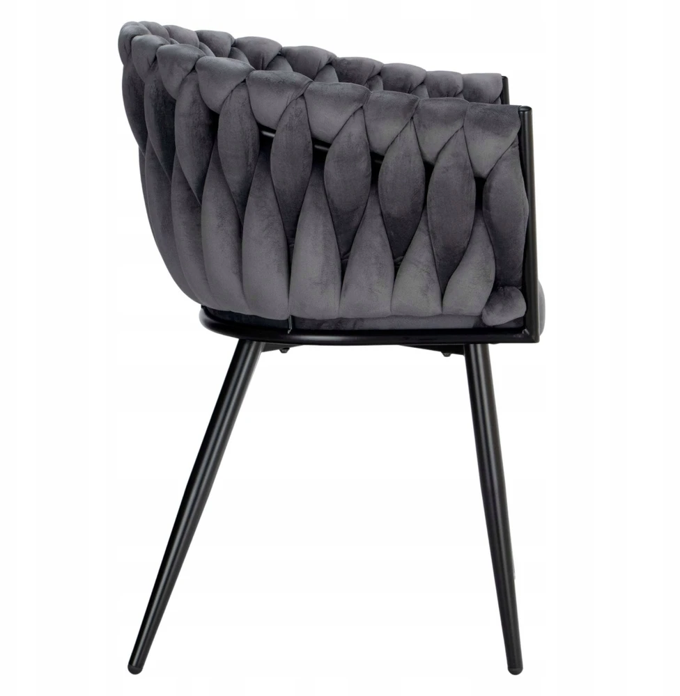 Ehokery COFTON Juodas VELVET GRAPHITE VELVET KĖDĖ SVETAINEI IR