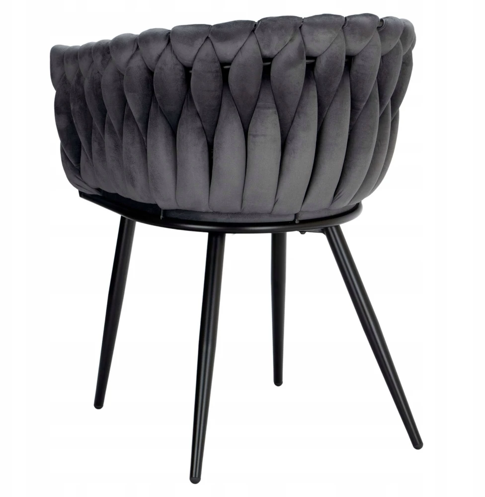 Ehokery COFTON Juodas VELVET GRAPHITE VELVET KĖDĖ SVETAINEI IR