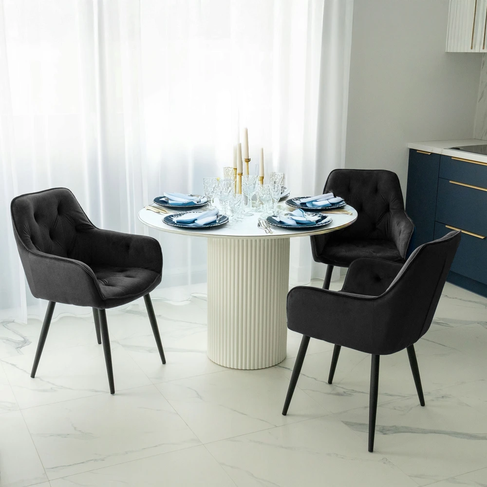 Ehokery DYGTINĖ AKOMINIO KĖDĖ LOFTAS, MINŠTOS, MODERNIOS JUODOS LOFTOS KOJĖLES