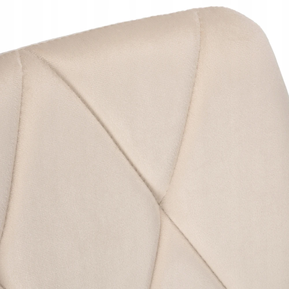 Ehokery MADISON VELVET, BEIGE, MINŠTA AKSOMINĖ KĖDĖ SVETAINEI VALGOMOSIAI