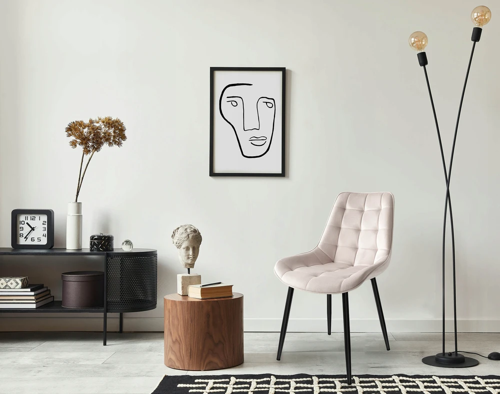 Ehokery Poland NORMAN Velvet kėdė beige