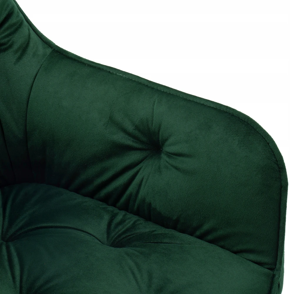 Ehokery MINŠTA VELVETINĖ KĖDĖ MODERN LOFT Žalias BUTELĖ ŽALIA