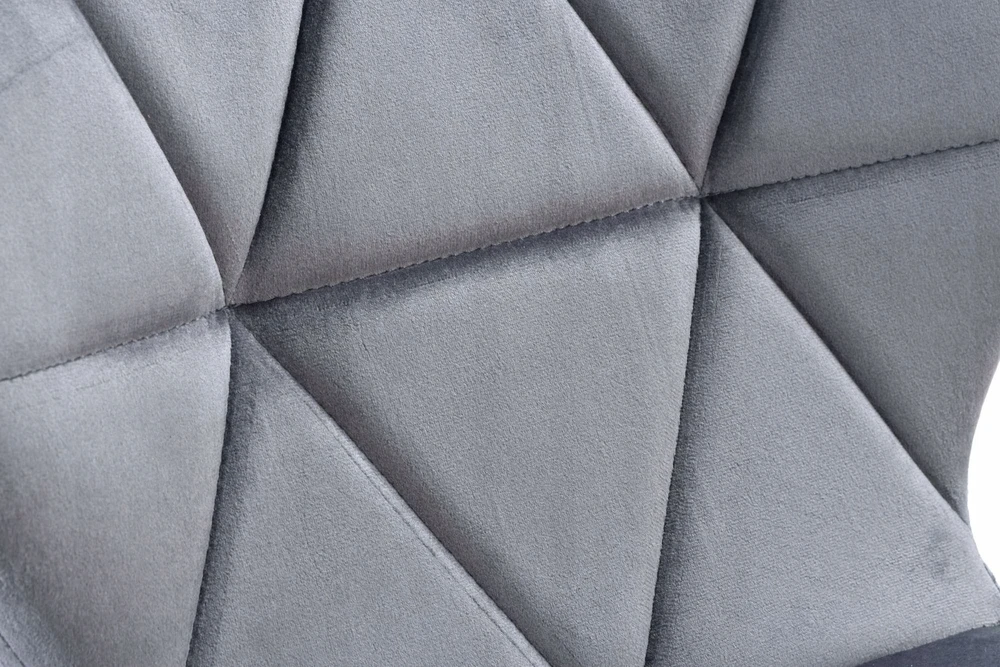 Ehokery Poland MURET VELVET minkšta kėdė velvetas grafitas