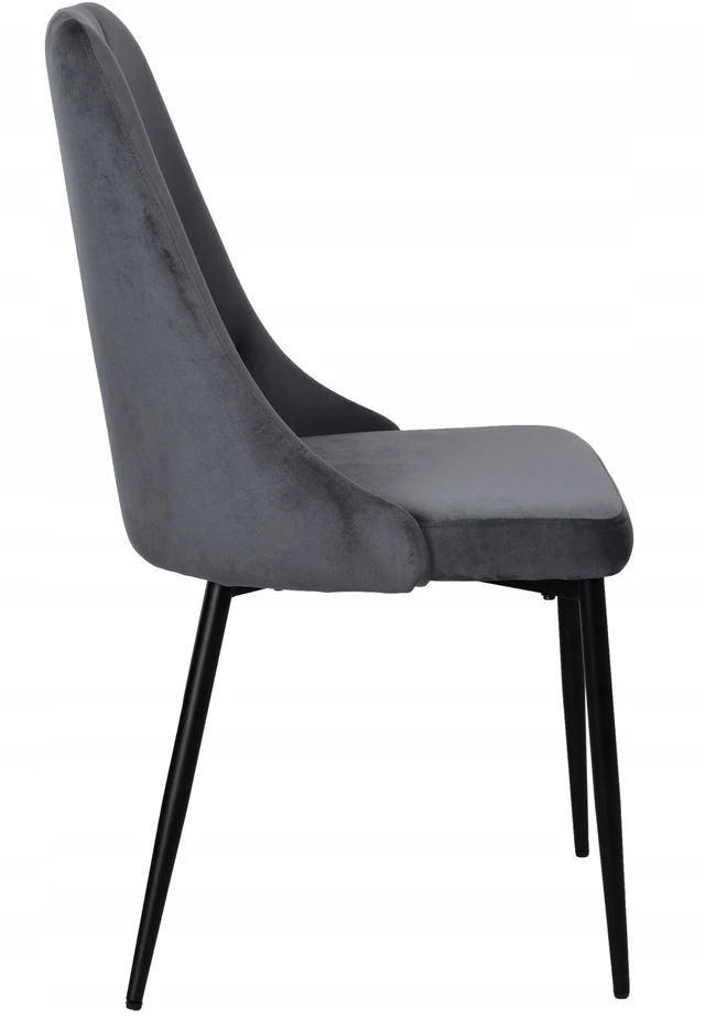 Ehokery VELVET LOFT GRAPHITE VELVET VELVET KĖDĖ SVETAINEI VALGOMUI