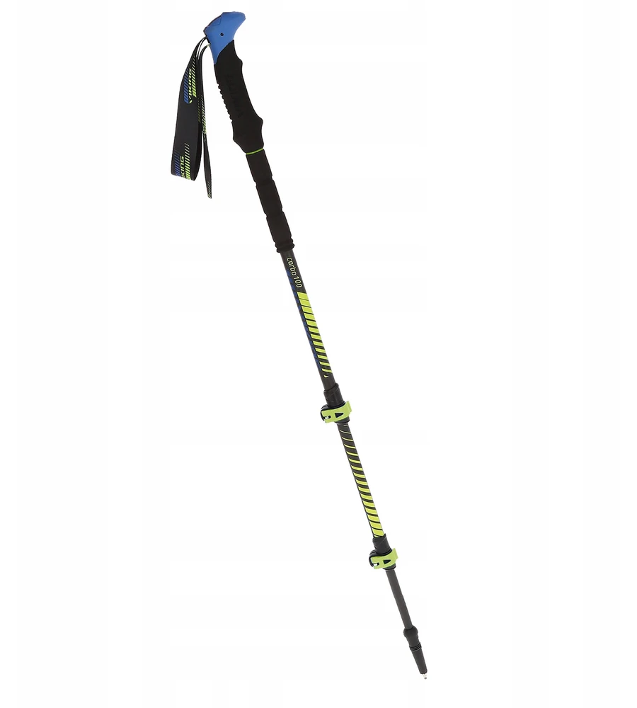 VIKING CARBO LITE TREKKING POLES Juodas/LIME