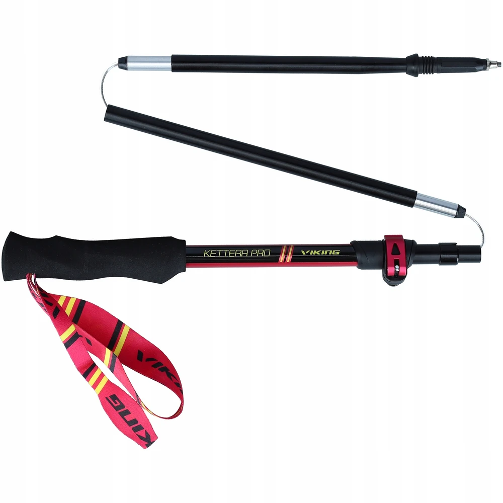 VIKING KETTERA PRO LADY TREKKING POLES Juodas/FUCHSIA