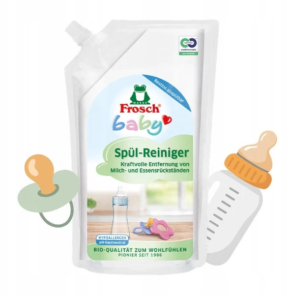 Ekologinis buteliukų valiklis Frosch Baby 500 ml
