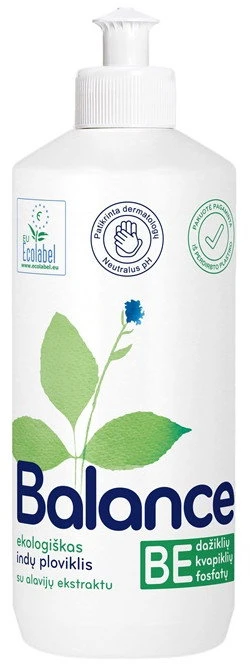 Indų ploviklis BALANCE, su alavijų ekstraktu, 450 ml