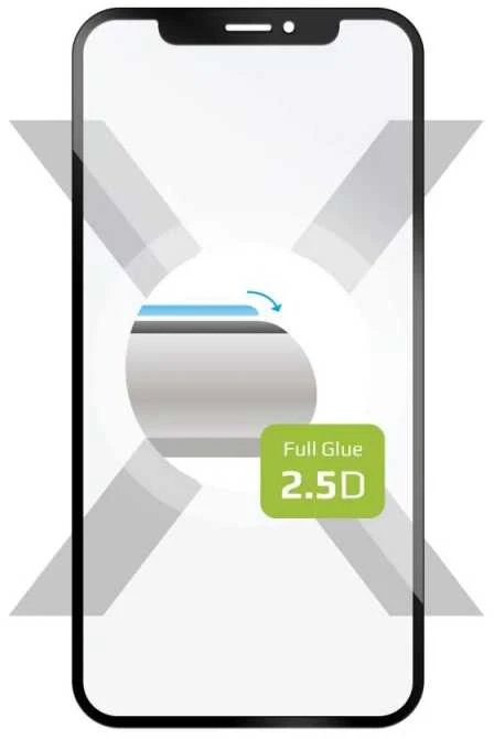 Fixed Fiksuota ekrano apsauga | Samsung | Galaxy S25 Ultra | Grūdintas stiklas | Juodas | Pilnas dangtelis 2.5D