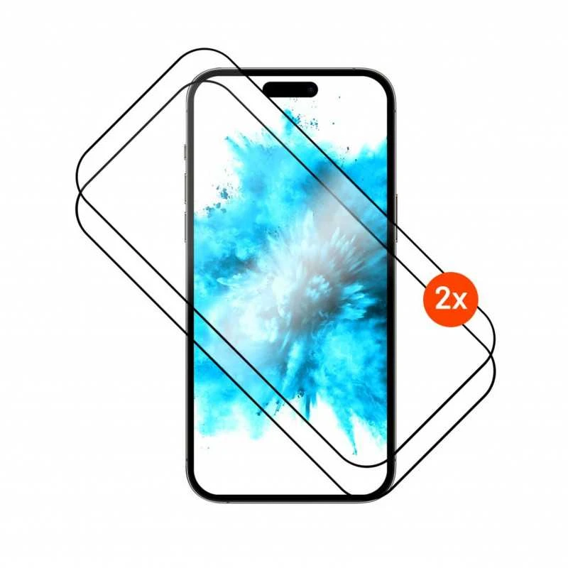 Fixed Fiksuota ekrano apsauga | Apple | iPhone Air | Grūdintas stiklas | Juodas | Pilnas dangtelis 2.5D