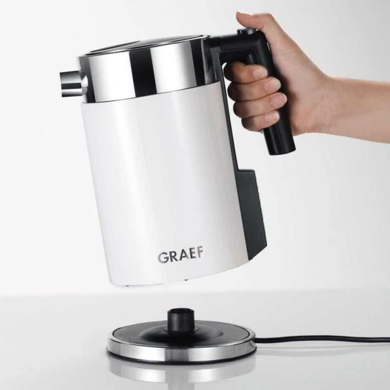 GRAEF. Virdulys WK401EU Standard, Nerūdijantis plienas, Baltas, 2000 W, 360° rotational base, 1 L