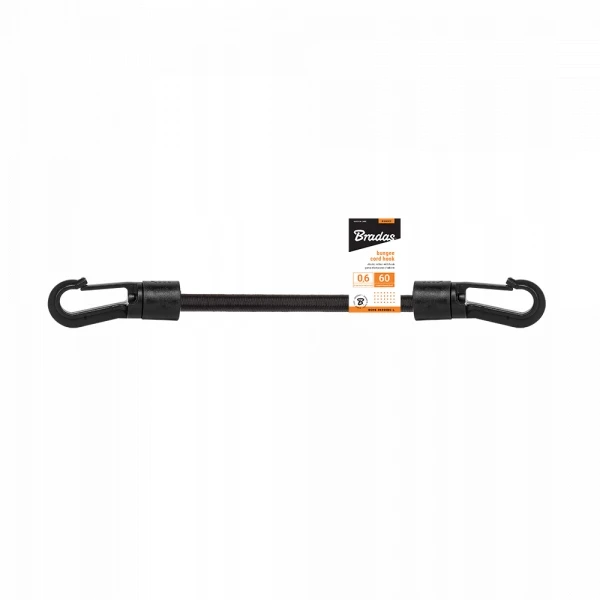 Bradas Elastinė guma brezentams 0,6x60 cm kabliukas-PVC BCH6-06060BC-E