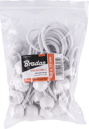 Elastinė guma su kamuoliuku BUNGEE BALL BCB-0515WH-L