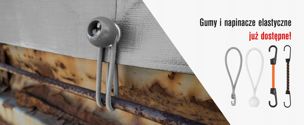 Bradas Elastinė guma su metaliniu kabliu 2x60cm BCH2-08060OR-B
