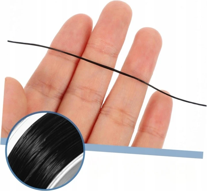 Elastinė juosta apyrankėms gaminti 80 m - elastingas DIY papuošalų siūlas