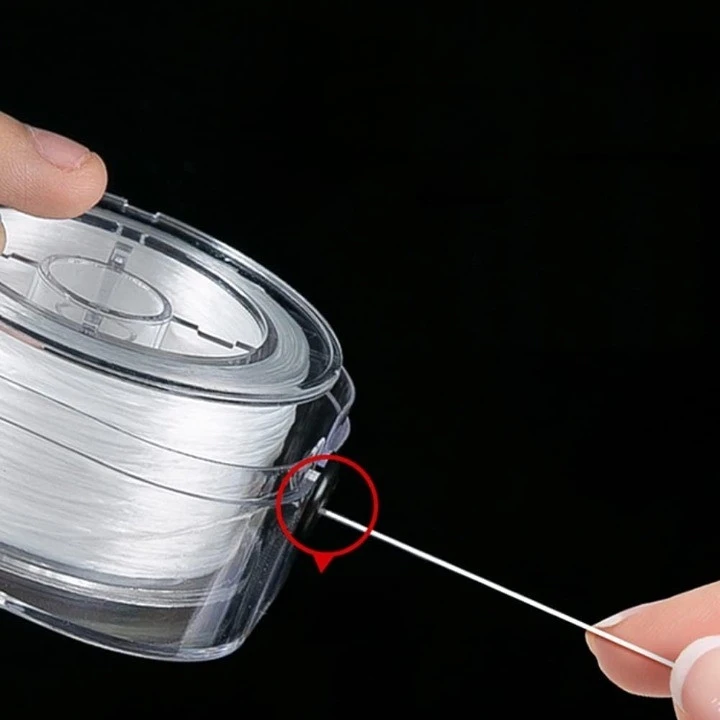 Elastinė juosta apyrankėms gaminti 80 m - elastingas DIY papuošalų siūlas