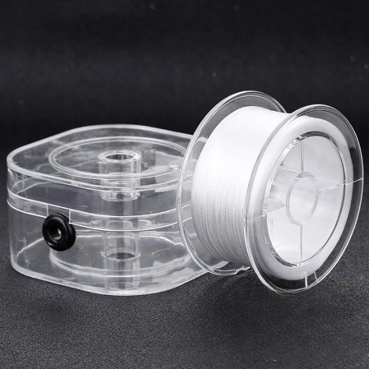 Elastinė juosta apyrankėms gaminti 80 m - elastingas DIY papuošalų siūlas