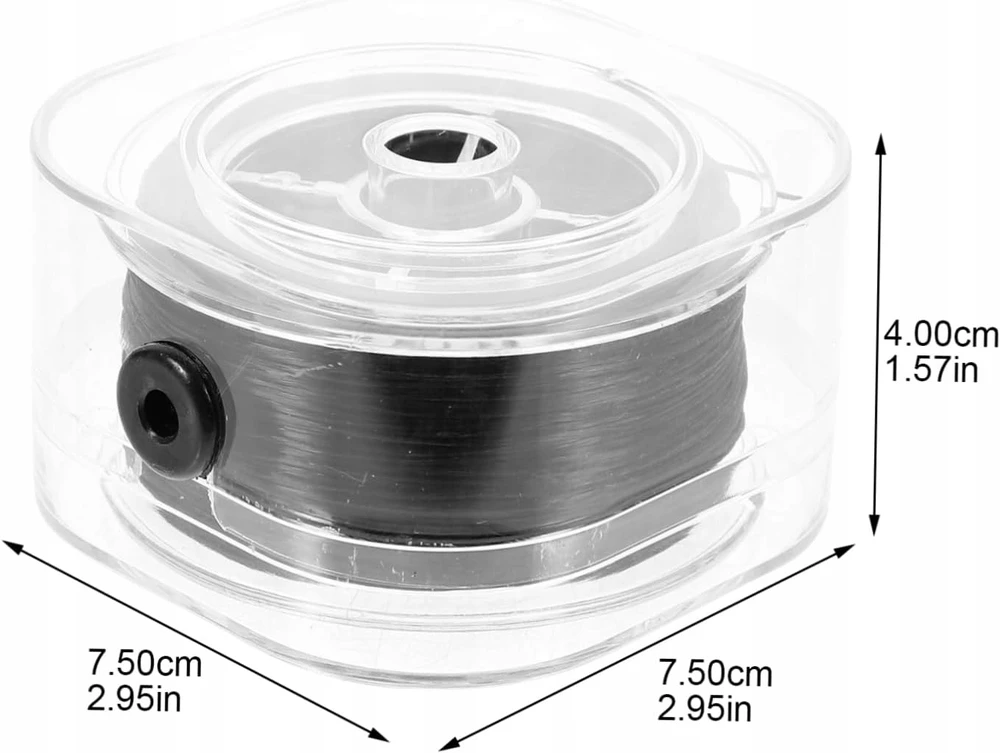 Elastinė juosta apyrankėms gaminti 80 m - elastingas DIY papuošalų siūlas