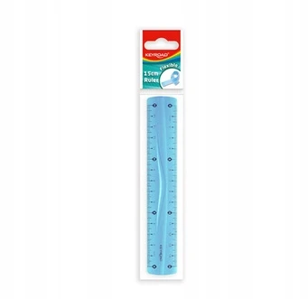 Elastinga 15 cm liniuotė Keyroad, įvairių spalvų