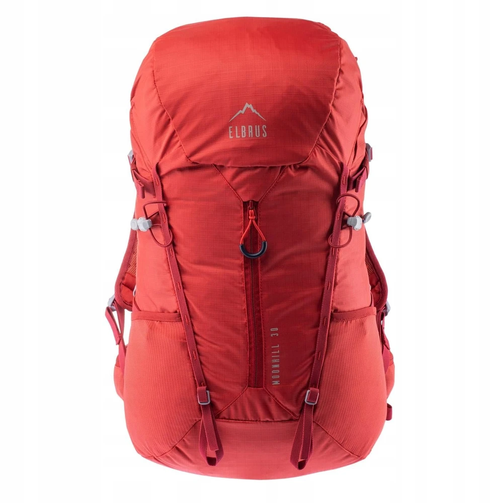 Elbrus Moonhill 30l turistinis kuprinės raudona su lietaus uždangalu