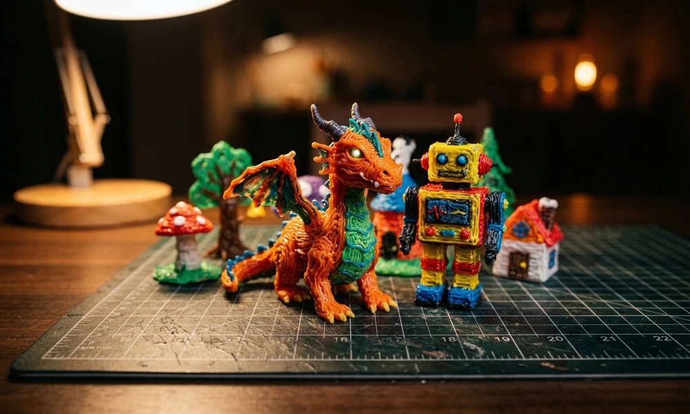 Electo 3D RAŠIKLIŲ RINKINYS VAIKAMS 3D SPAUSDINTUVAS + KASETĖS 260 METRU + ŠABLONAI