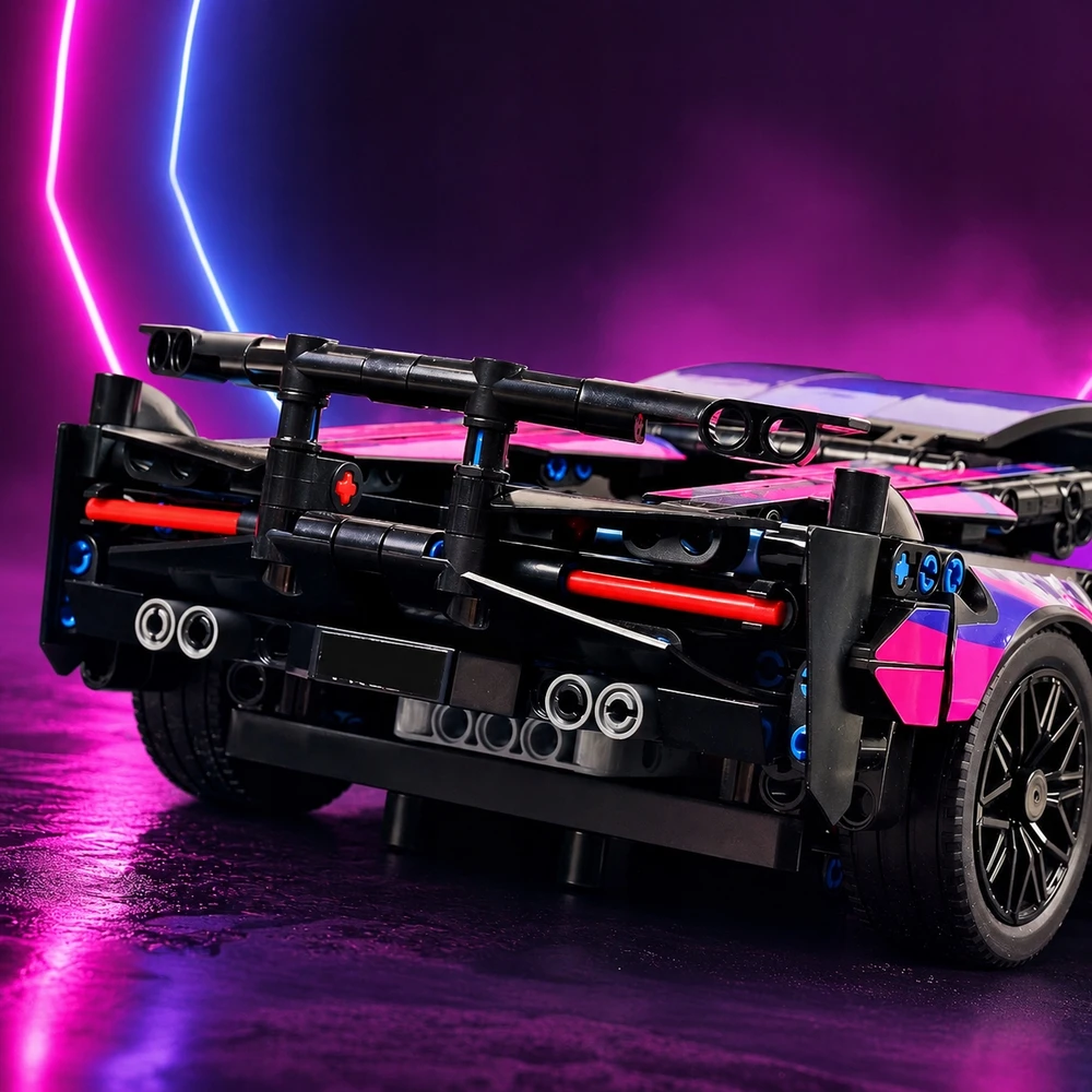 Electronica 4U Techninių plytų nuotoliniu būdu valdomų automobilių kaladėlių rinkinys 1:14