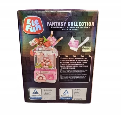 Elefun Fantasy Collection Rožinė Candy Machine Blocks 470 vnt.