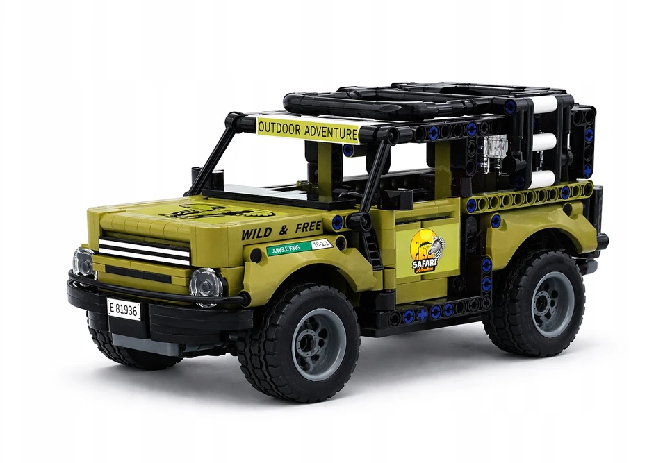 Elefun NUOTOLINIO PULTO VALDOMAS VIEREŽELIS iš RC Bricks VISEREIGĖS KROVIKIS Nuotolinio valdymo plytelės 623 vnt.