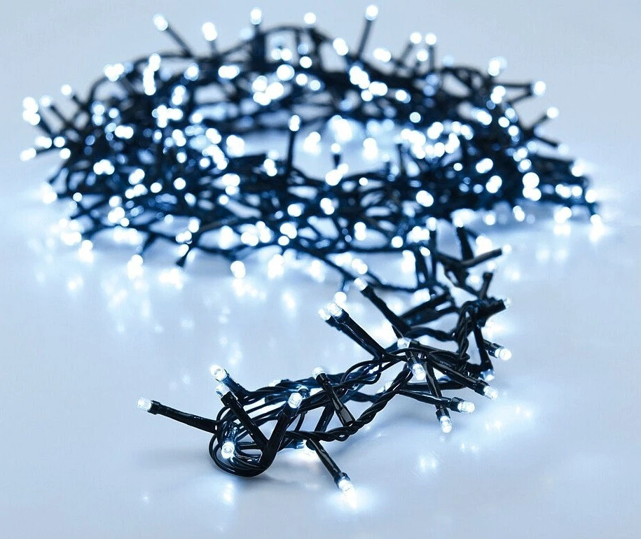 Christmas Decoration KALĖDINĖS LEMPUTĖS ŠVIESOS GIRLIANDA 240 LED LAIKMATIS ŠALTA BALTA 809993