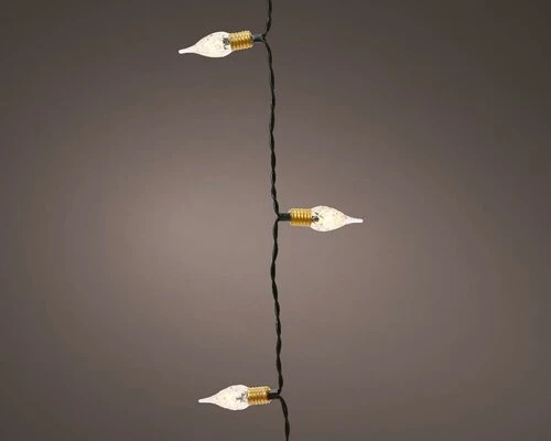 Elektrinė girlianda VINTAGE LIGHTS 50 LED 8 režimai šiltai balta elem 3xAA(neįeina) 4,9m