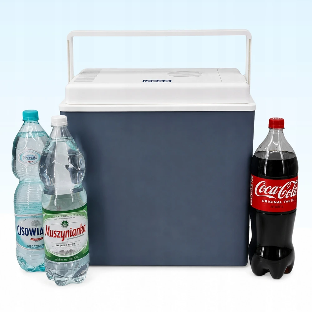 Elektrinė kelioninė šaldytuvo dėžė Kamai Icego 30l, 12v/230v