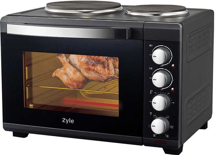 Elektrinė krosnelė Zyle ZY538EO, 38 l, su dviem kaitvietėmis, 3200 W