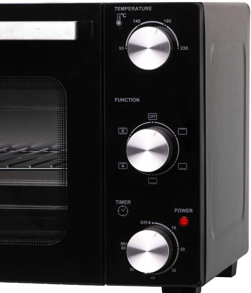 Mikrobangų krosnelė Adler elektrinė orkaitė | AD 6024 | 22 L | 1300 W | Juodas