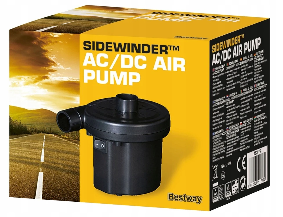 Elektrinė pompa Bestway Sidewinder AC/DC 220-240V / 12V