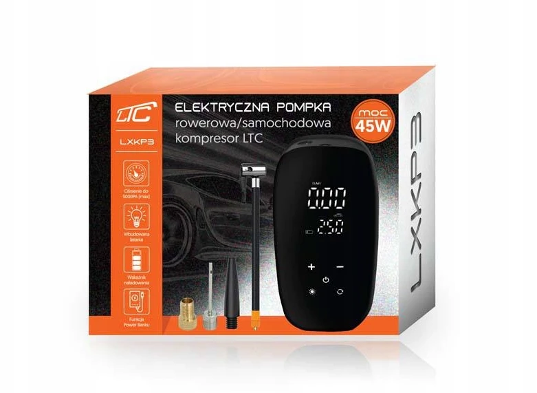 Lamex Elektrinė pompa su LED lempa LTC, juoda