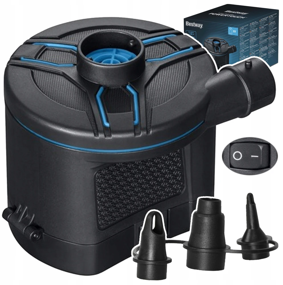 Elektrinė pompytė Bestway 62254 su 3 antgaliais, 430l/min