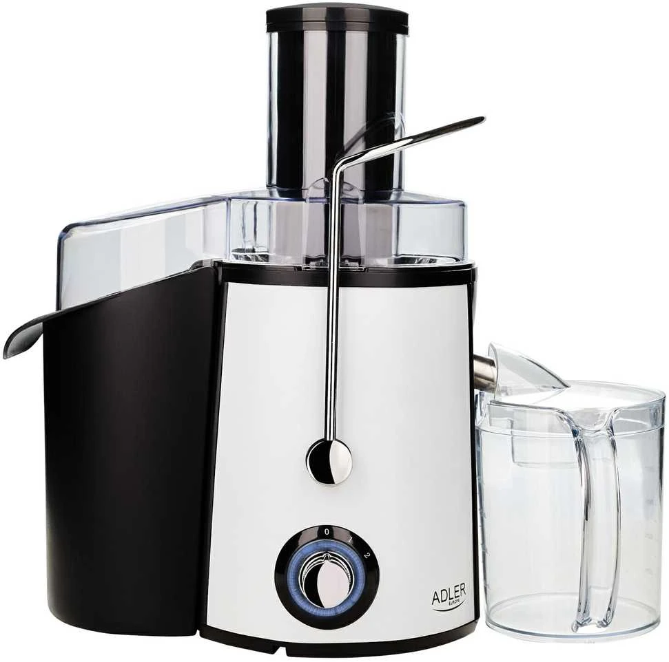 Sulčiaspaudė Adler | Juicer | AD 4128 | Type Juicer maker | Matt Juodas/Baltas | 1000 W | Greičių skaičius 2