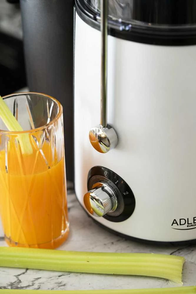 Sulčiaspaudė Adler | Juicer | AD 4128 | Type Juicer maker | Matt Juodas/Baltas | 1000 W | Greičių skaičius 2