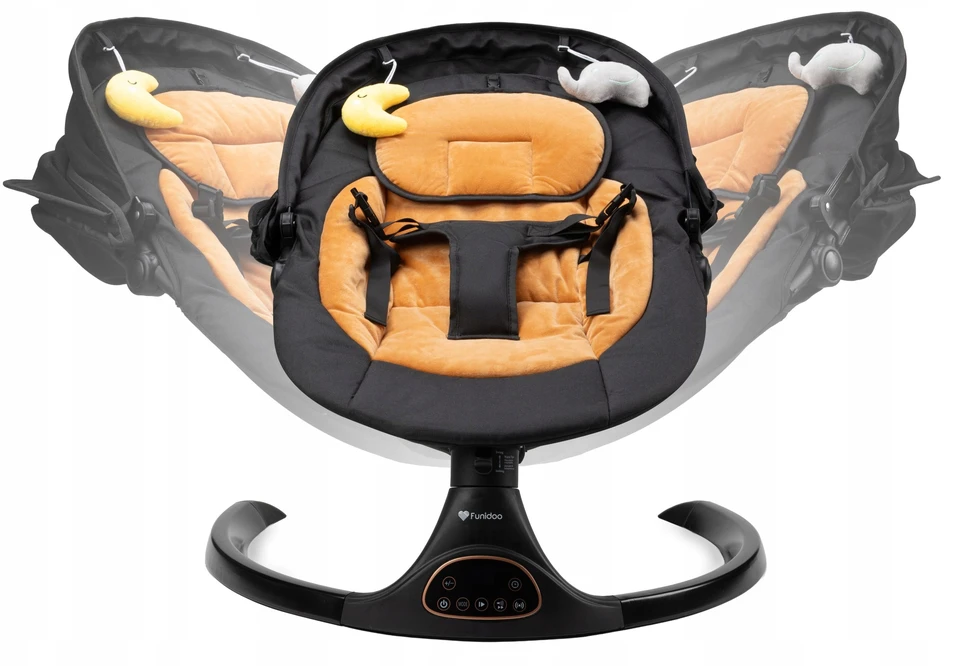 Elektrinis bouncer - FUNIDOO MELLOW - muzika, pultelis, Bluetooth