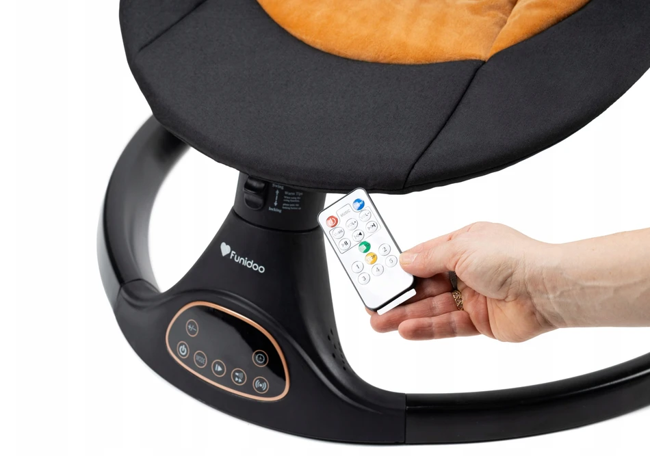 Elektrinis bouncer - FUNIDOO MELLOW - muzika, pultelis, Bluetooth